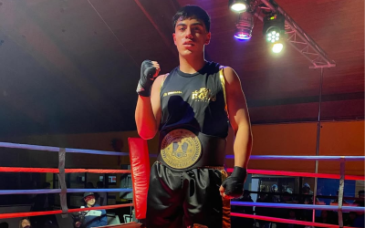 Estudiante destacado en Kickboxing